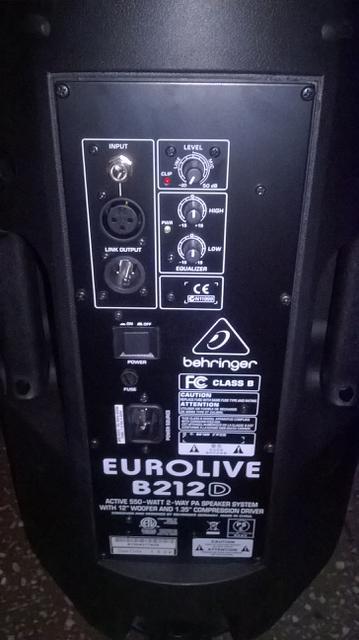 Behringer eurolive b212d схема